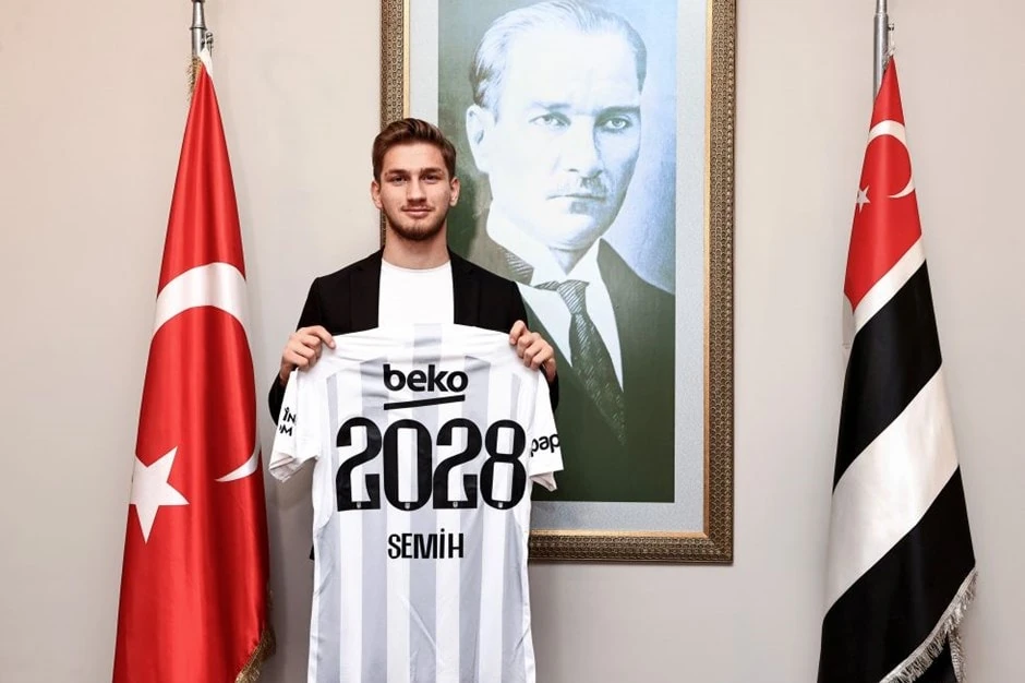 Beşiktaş Semih Kılıçsoy ile 4 yıllık sözleşme imzaladı