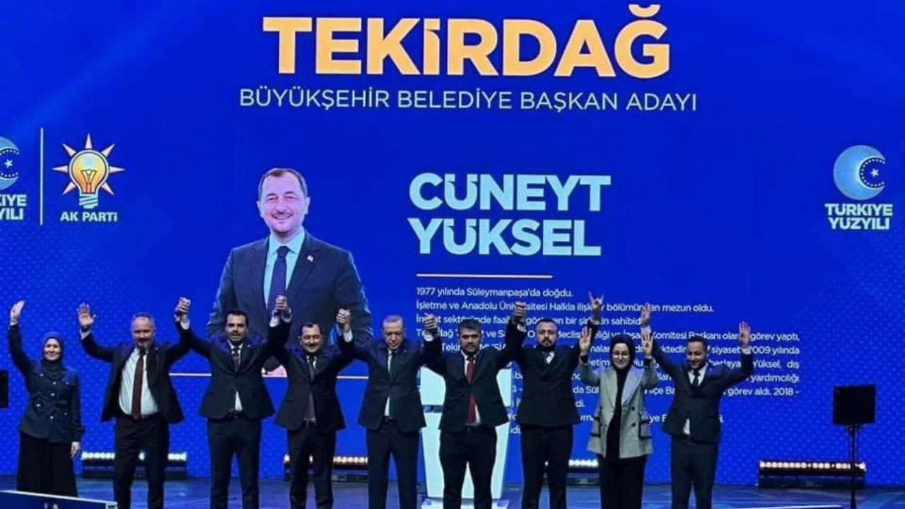 Tekirdağ İçin Yükselme Vakti: Cüneyt Yüksel