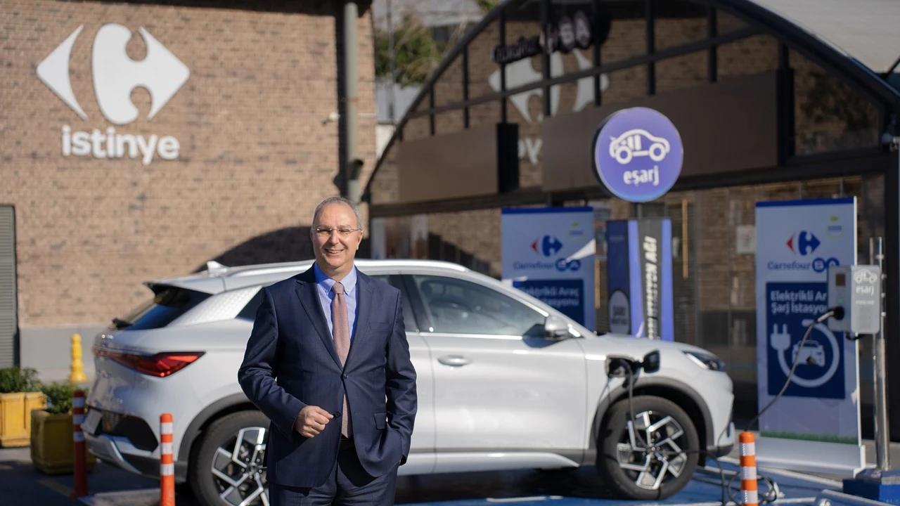 CarrefourSA e-şarj yatırımlarına devam ediyor