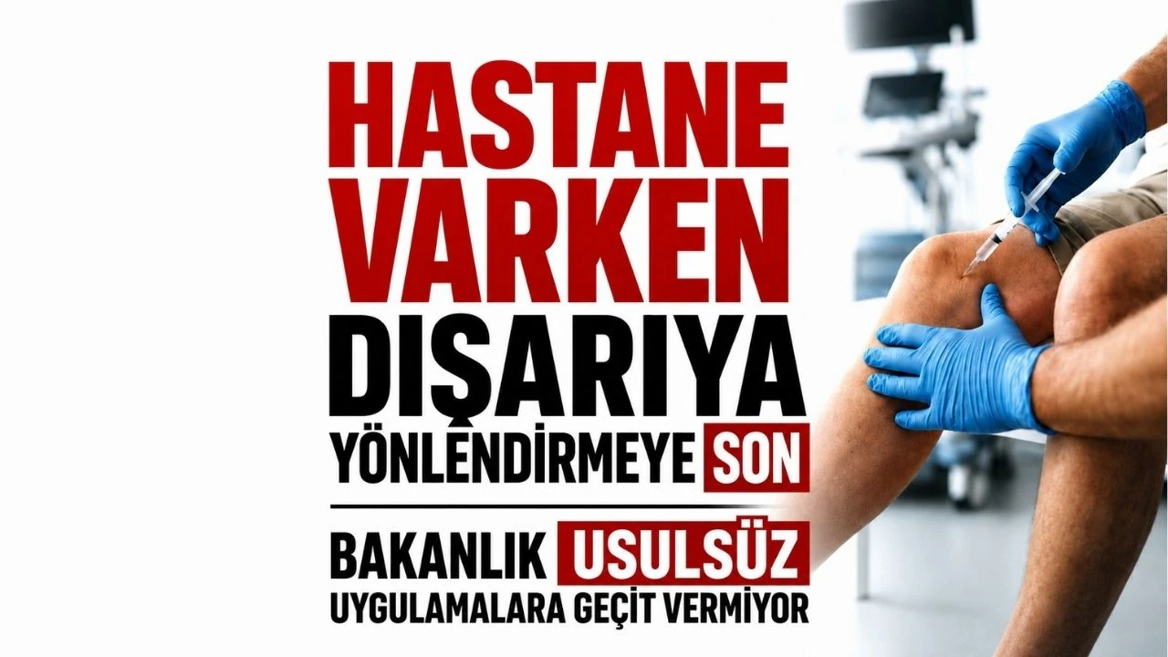 PRP ve Hyalüronik Asit Uygulamalarında Yeni Kural: Hastaneler Ürünleri Kendisi Sağlayacak